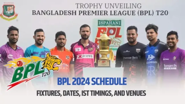 বিপিএল ২৪/২৫ এর সম্পূর্ণ সময়সূচি: তারিখ, সময় ও ভেন্যু